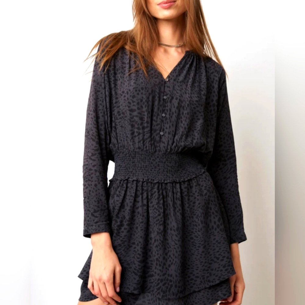 Rails Jasmine cheetah dress NWT